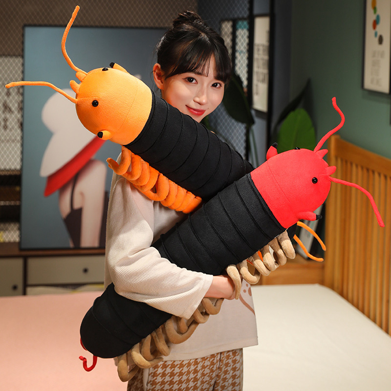Simulation centipede leg clamp pillow creative design funny home decoration soft and comfortable 12