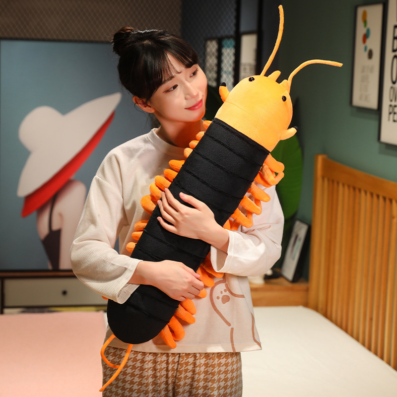 Simulation centipede leg clamp pillow creative design funny home decoration soft and comfortable 17