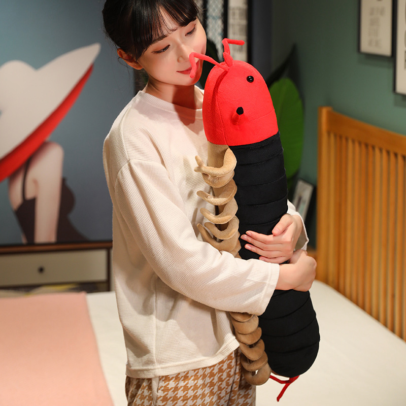 Simulation centipede leg clamp pillow creative design funny home decoration soft and comfortable 16