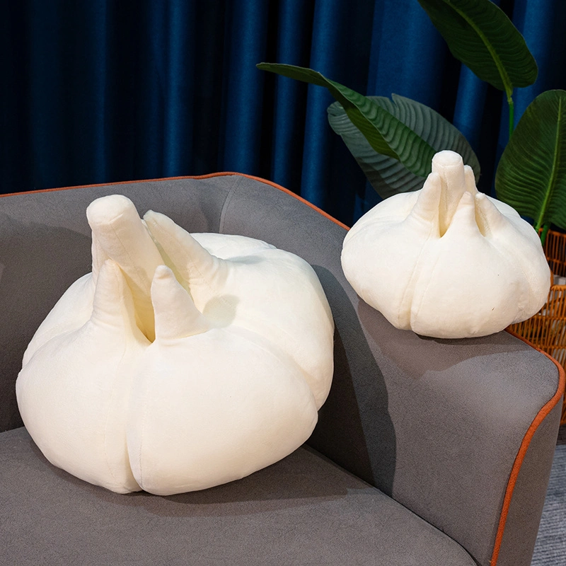 Unique Garlic Pillow Plush Doll Creative Design Soft and Comfortable Garlic Core Detachable and Funny Home Decoration 1