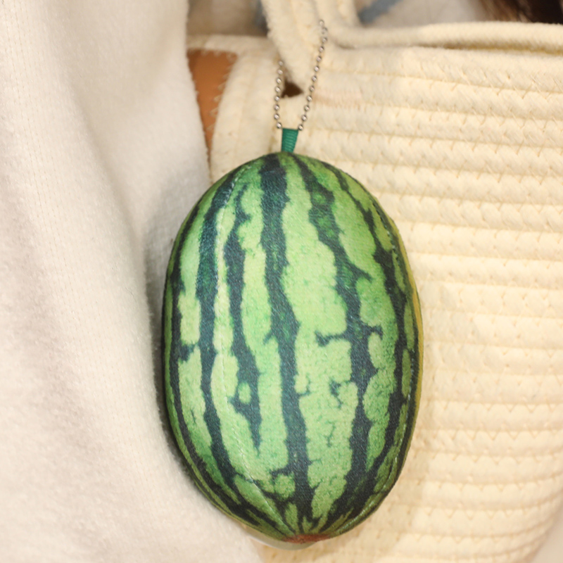 Simulated watermelon plush toy creative design, soft and comfortable, creative home decoration, children's companion 18