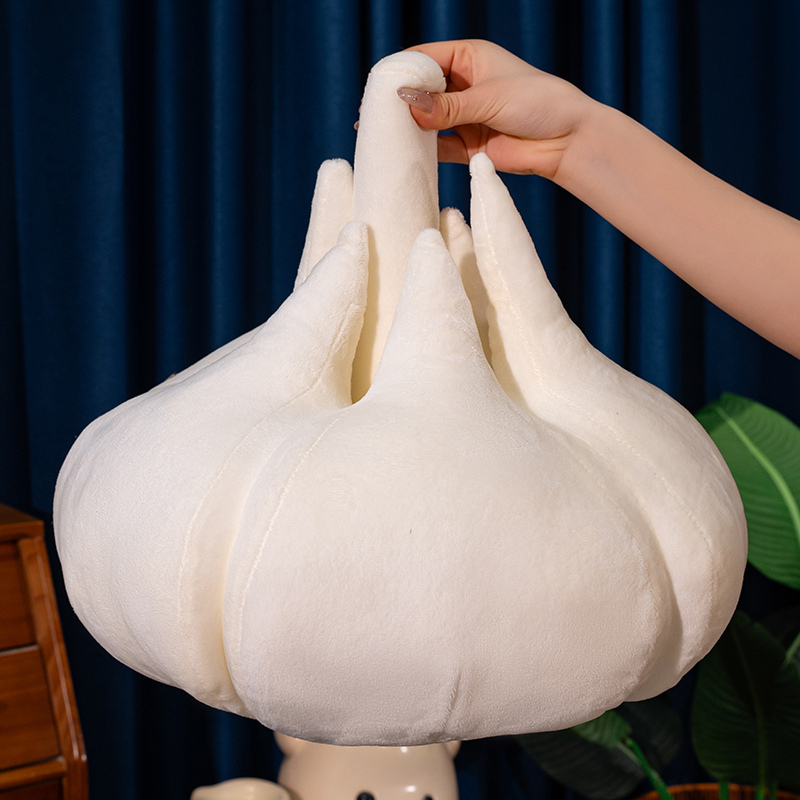 Unique Garlic Pillow Plush Doll Creative Design Soft and Comfortable Garlic Core Detachable and Funny Home Decoration 11