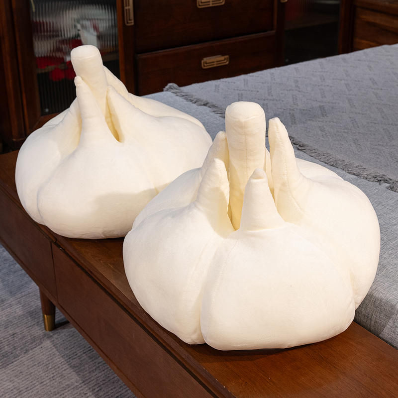 Unique Garlic Pillow Plush Doll Creative Design Soft and Comfortable Garlic Core Detachable and Funny Home Decoration 12