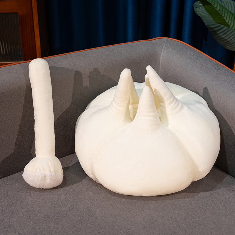 Unique Garlic Pillow Plush Doll Creative Design Soft and Comfortable Garlic Core Detachable and Funny Home Decoration 16