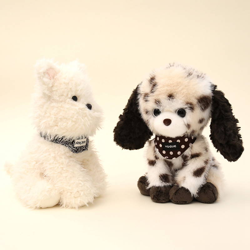 VIP dog simulation plush toy with creative design, soft and comfortable, accompanying small dogs and children as gifts 12