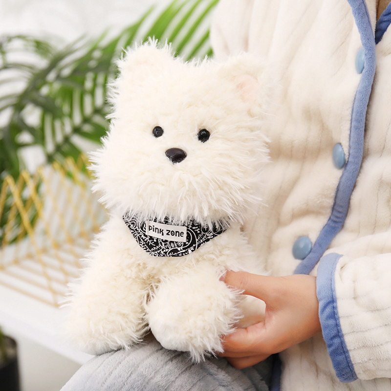 VIP dog simulation plush toy with creative design, soft and comfortable, accompanying small dogs and children as gifts 16