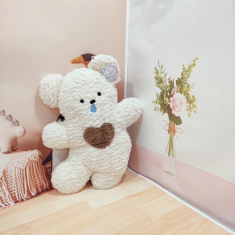 Wholesale 55cm Bear Plush Toy Cute New Cartoon Puppy Doll Stuffed Animal Toys for Children Birthday Gifts 17