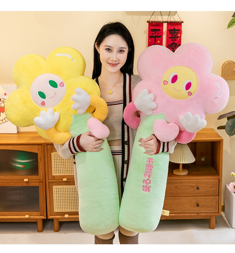 Factory direct sales, no flower heart pillow, creative design, warm home decoration, soft and comfortable 18