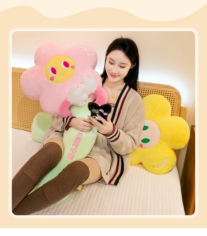 Factory direct sales, no flower heart pillow, creative design, warm home decoration, soft and comfortable 14