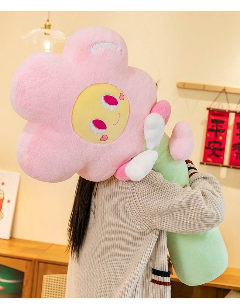 Factory direct sales, no flower heart pillow, creative design, warm home decoration, soft and comfortable 16