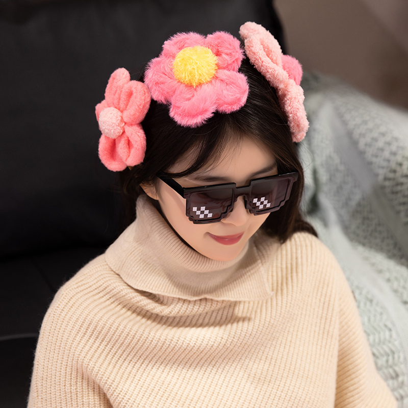 Muñeco de peluche de la fortuna de Peach Blossom, almohada de diseño creativo, linda horquilla de pelo de peluche, muñeca multiusos 13