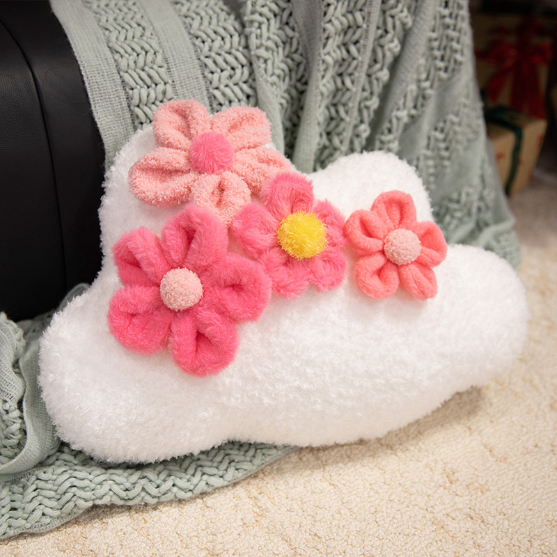 Muñeco de peluche de la fortuna de Peach Blossom, almohada de diseño creativo, linda horquilla de pelo de peluche, muñeca multiusos 12