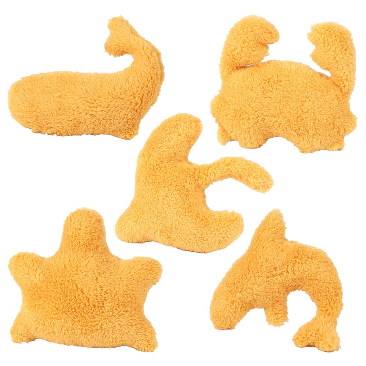 New Arrival Dino Chicken Nugget Plush Soft Cotton Pillows Halloween Christmas Gift Plush Crab Dolphin Starfish Theme 10