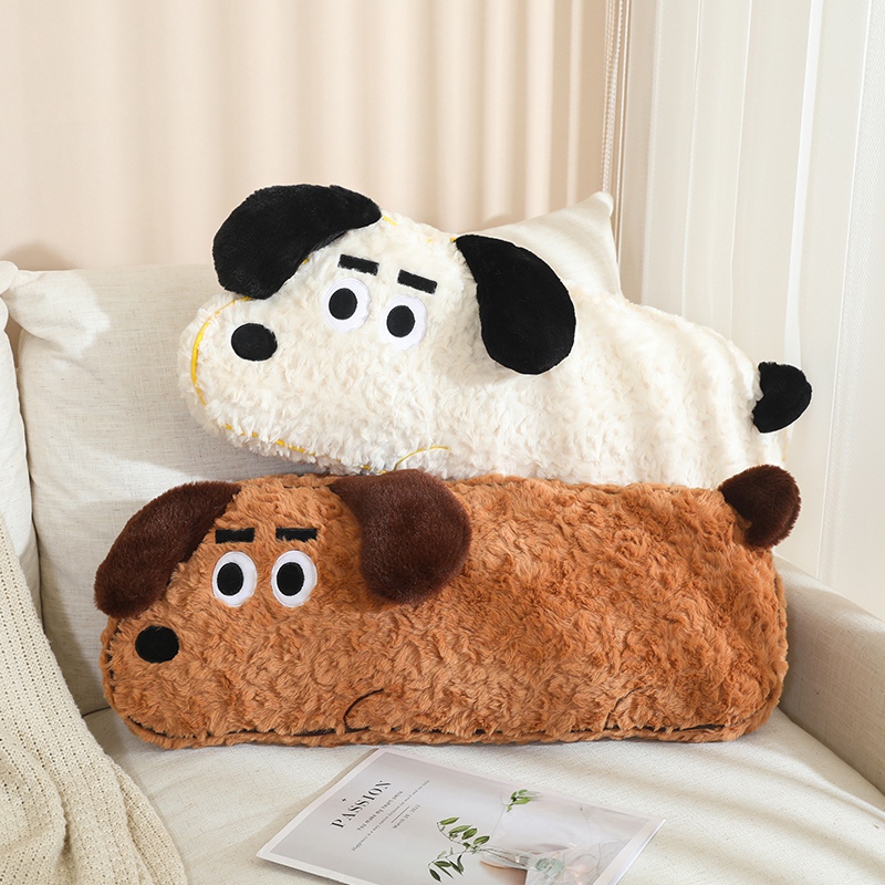 Nordic ins long dog plush toy pillow with creative design, cute animals, warm home decoration, soft and comfortable 12