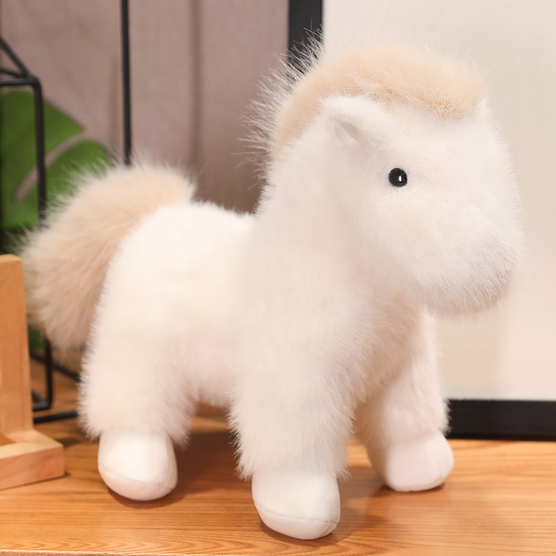 Factory direct sales wild horse creative design plush toy soft and comfortable, children's companion gift 12