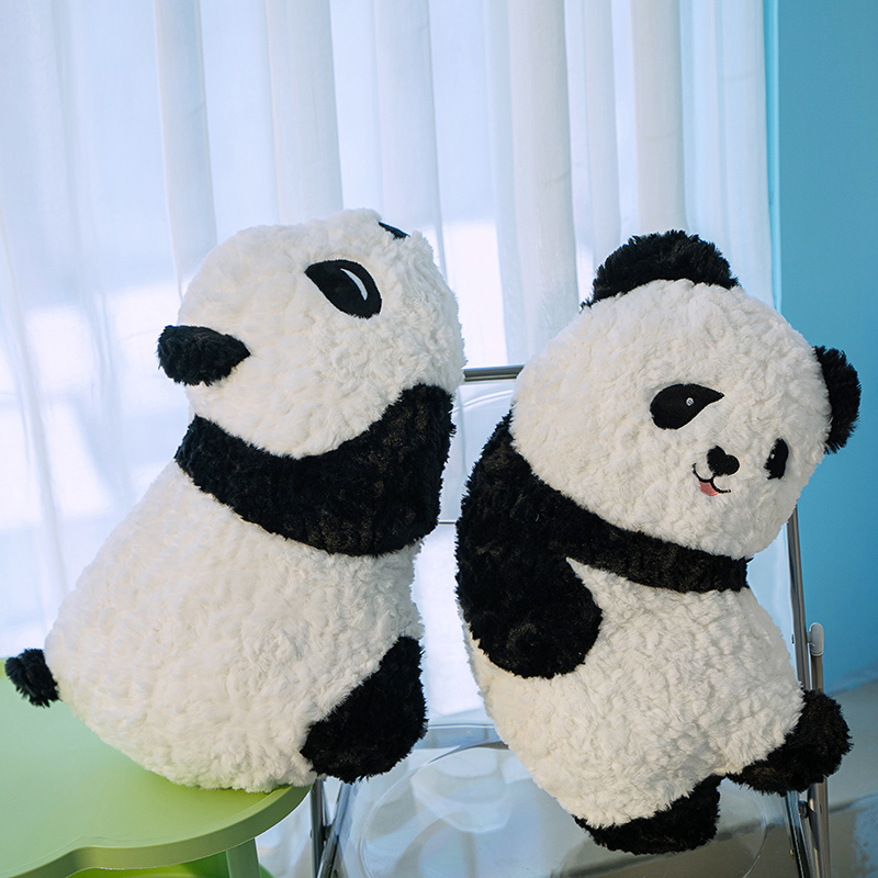 Panda Plush Doll Creative Design Factory Direct Sales Customizable Gifts Cute and Fun Children Companion Gifts 16