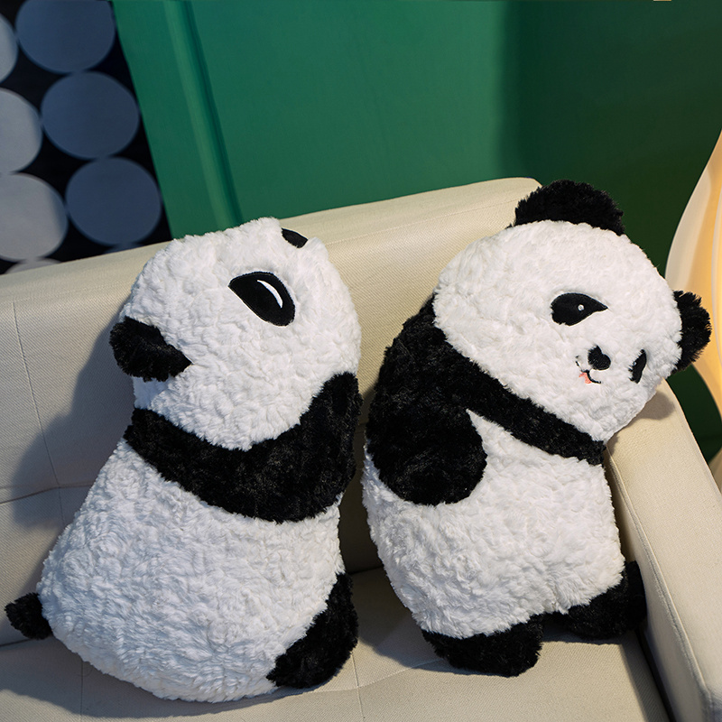 Panda Plush Doll Creative Design Factory Direct Sales Customizable Gifts Cute and Fun Children Companion Gifts 15