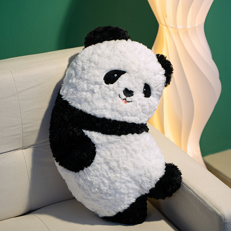 Panda Plush Doll Creative Design Factory Direct Sales Customizable Gifts Cute and Fun Children Companion Gifts 13