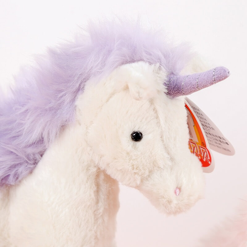 25CM White Pink Purple Stuffed Animals Unicorn Plush Toy Wholesale Stuffed Animal Soft Sleeping Pillow Birthday Gifts 15