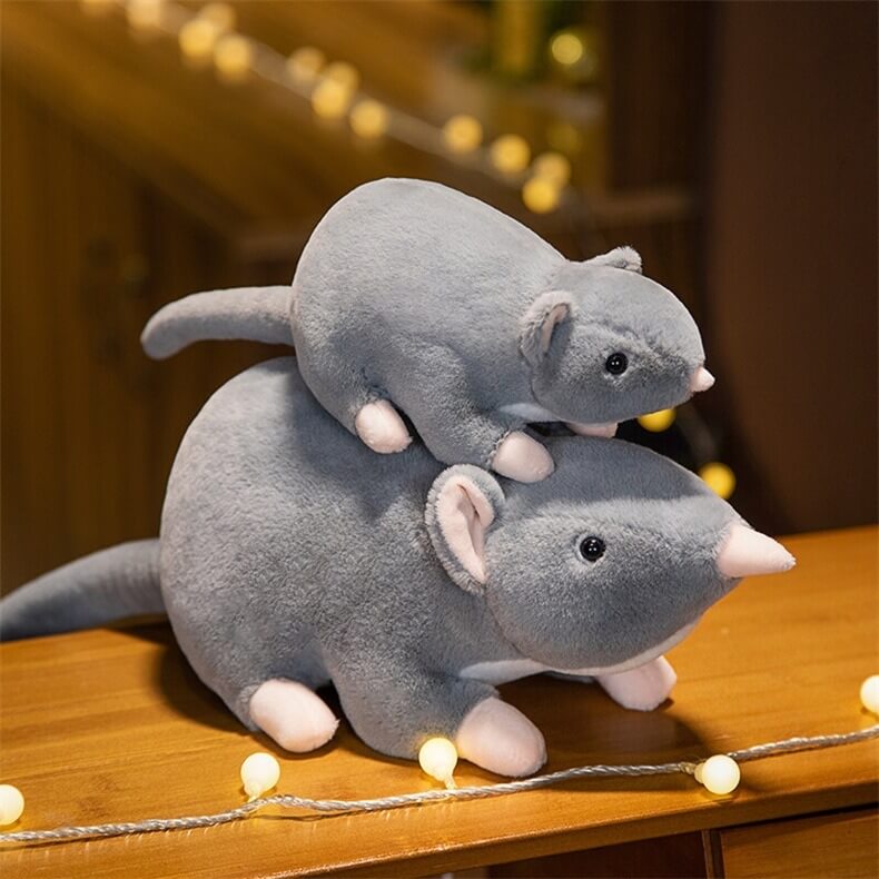 Promotional Wholesale Mini Soft Plush Simulation Mouse Plushie Doll Stuffed Rat Plush Animal Toy Mascot Soft Pillows 13