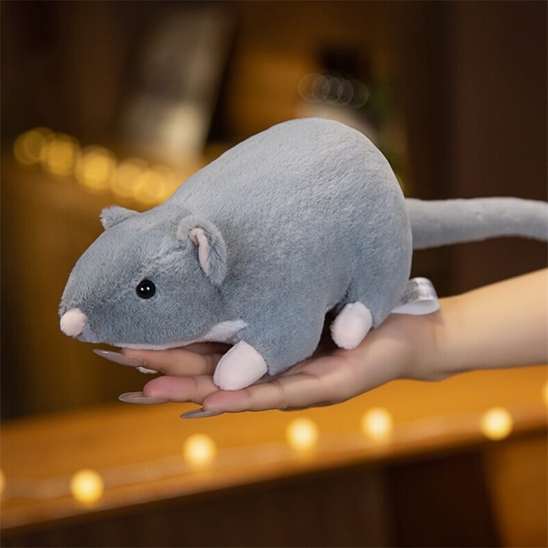 Promotional Wholesale Mini Soft Plush Simulation Mouse Plushie Doll Stuffed Rat Plush Animal Toy Mascot Soft Pillows 15