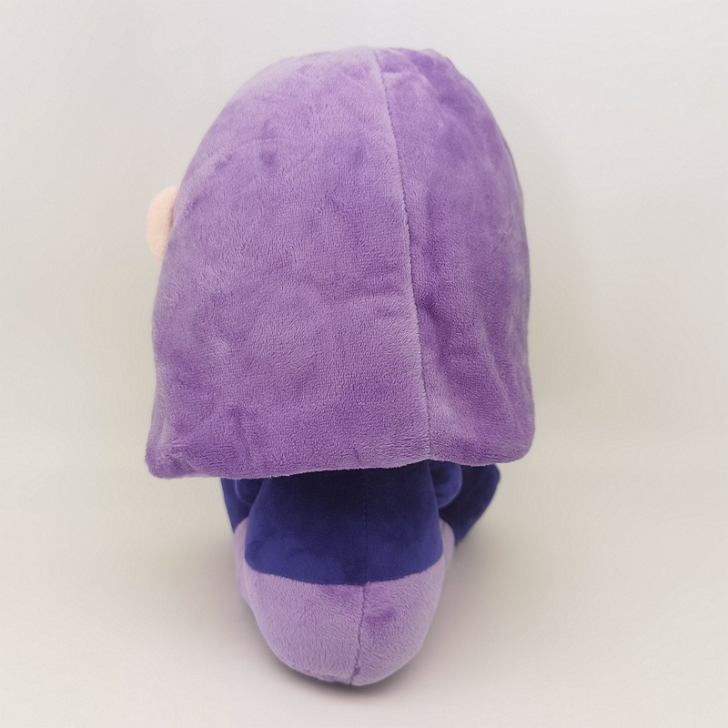 Peluche Duolingo Lily de 25 cm, peluche Duolingo, poupée kawaii violette de dessin animé, poupée de Noël pour enfants 17