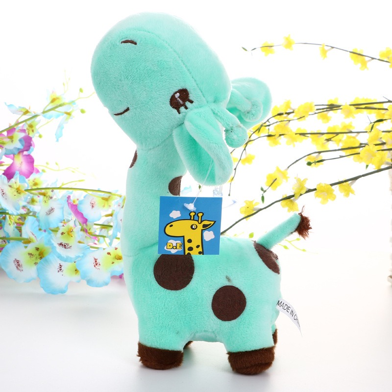 New Funny Giraffe Plush Toy Soft Promotion Stuffed Animal Wholesale Cute Cartoon Gift For Kids 12