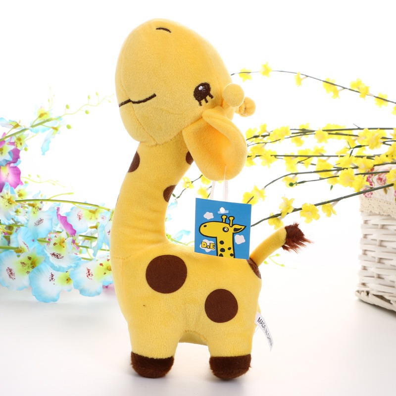 New Funny Giraffe Plush Toy Soft Promotion Stuffed Animal Wholesale Cute Cartoon Gift For Kids 13
