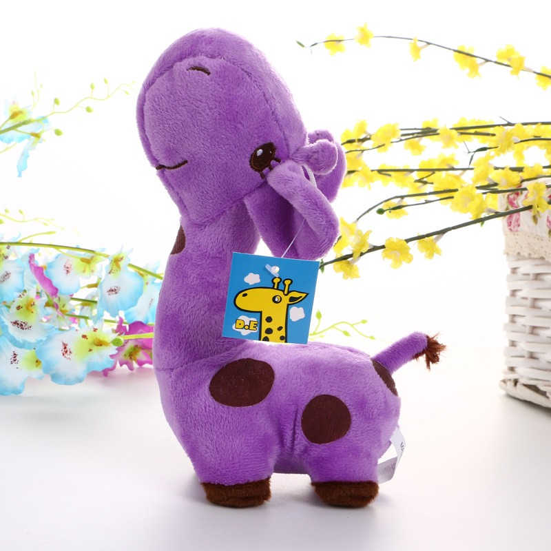 New Funny Giraffe Plush Toy Soft Promotion Stuffed Animal Wholesale Cute Cartoon Gift For Kids 16