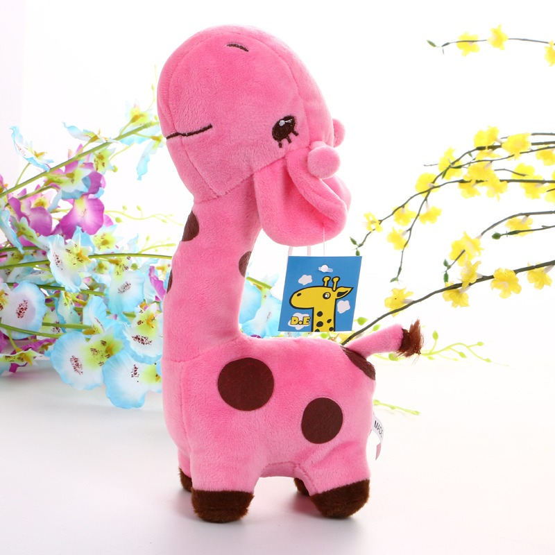 New Funny Giraffe Plush Toy Soft Promotion Stuffed Animal Wholesale Cute Cartoon Gift For Kids 17