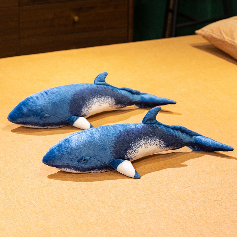 Ultra - Realistic Simulated Marine Animal Baleen Whale: Lifelike Design, Soft Plush, Ideal for Ocean Enthusiasts 16