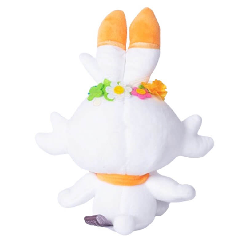 Wholesale Easter Garden Pawmi Scorbunny 20CM Plush Doll Stuffed Toy Ester Bunny Plush Toy 17