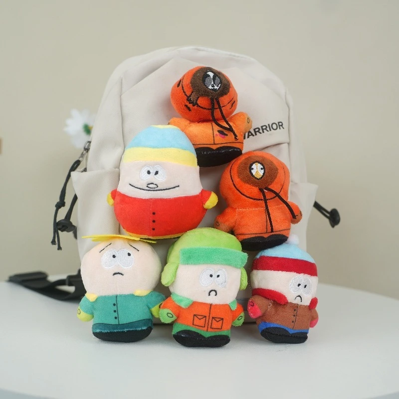 10cm Hot Sales Stuffed Animal Toys Plush Stan Marsh Kyle Plush Eric Cartman Kenny McCormick Stuffed Claw Soft Toy 1