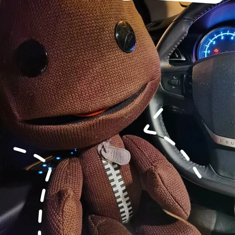 60cm Little Big Planet Sackboy Plush Toy From The Video Game  Birthday Christmas Toys for Kids Cute Gifts 1