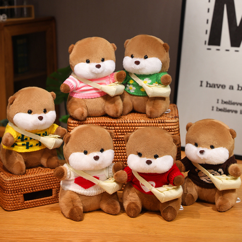 Soft Cute Otter Plush Toy, Eco-Friendly Material, Realistic Design, Perfect Gift for Kids & Adults, Multiple Sizes 12