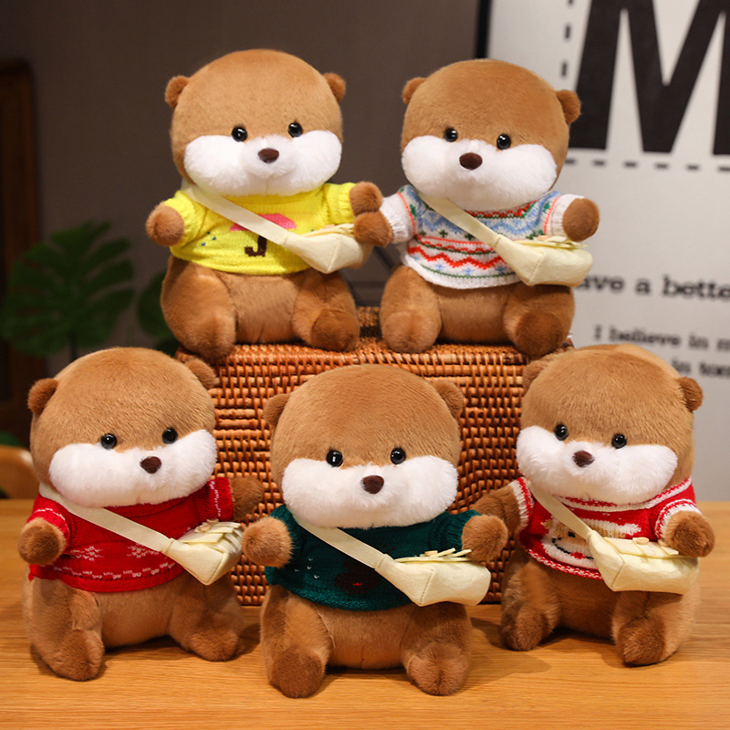 Soft Cute Otter Plush Toy, Eco-Friendly Material, Realistic Design, Perfect Gift for Kids & Adults, Multiple Sizes 13