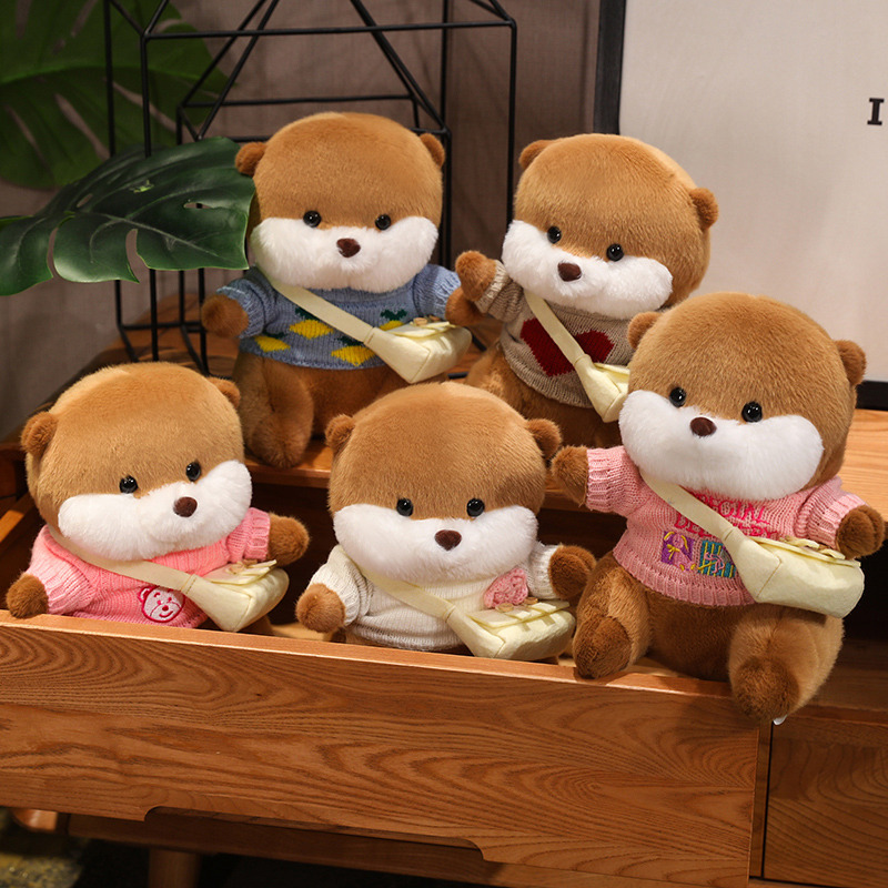 Soft Cute Otter Plush Toy, Eco-Friendly Material, Realistic Design, Perfect Gift for Kids & Adults, Multiple Sizes 14