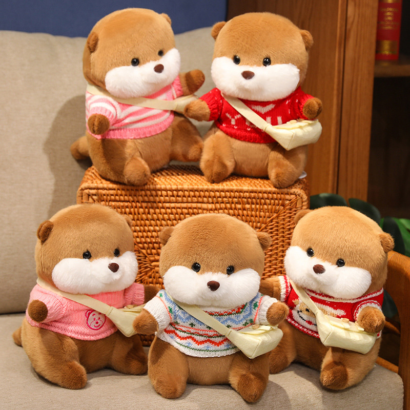 Soft Cute Otter Plush Toy, Eco-Friendly Material, Realistic Design, Perfect Gift for Kids & Adults, Multiple Sizes 15