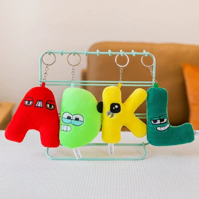 Factory Supply 26 Style Alphabet Lore Plushies English Letters Toys Soft Cuddly Stuffed Animals Toys For Kids 13