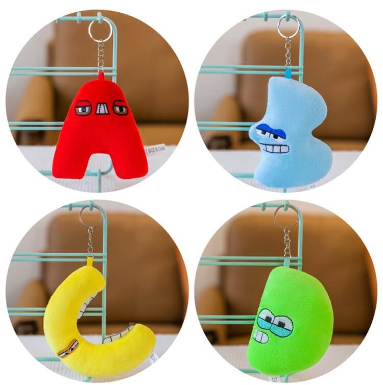 Factory Supply 26 Style Alphabet Lore Plushies English Letters Toys Soft Cuddly Stuffed Animals Toys For Kids 15
