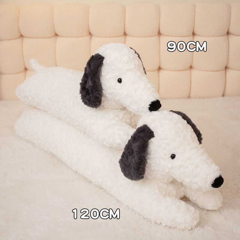 Sausage Dog Long Pillow Plush Doll Cute Design Warm Home Decoration Soft and Comfortable Gift 16