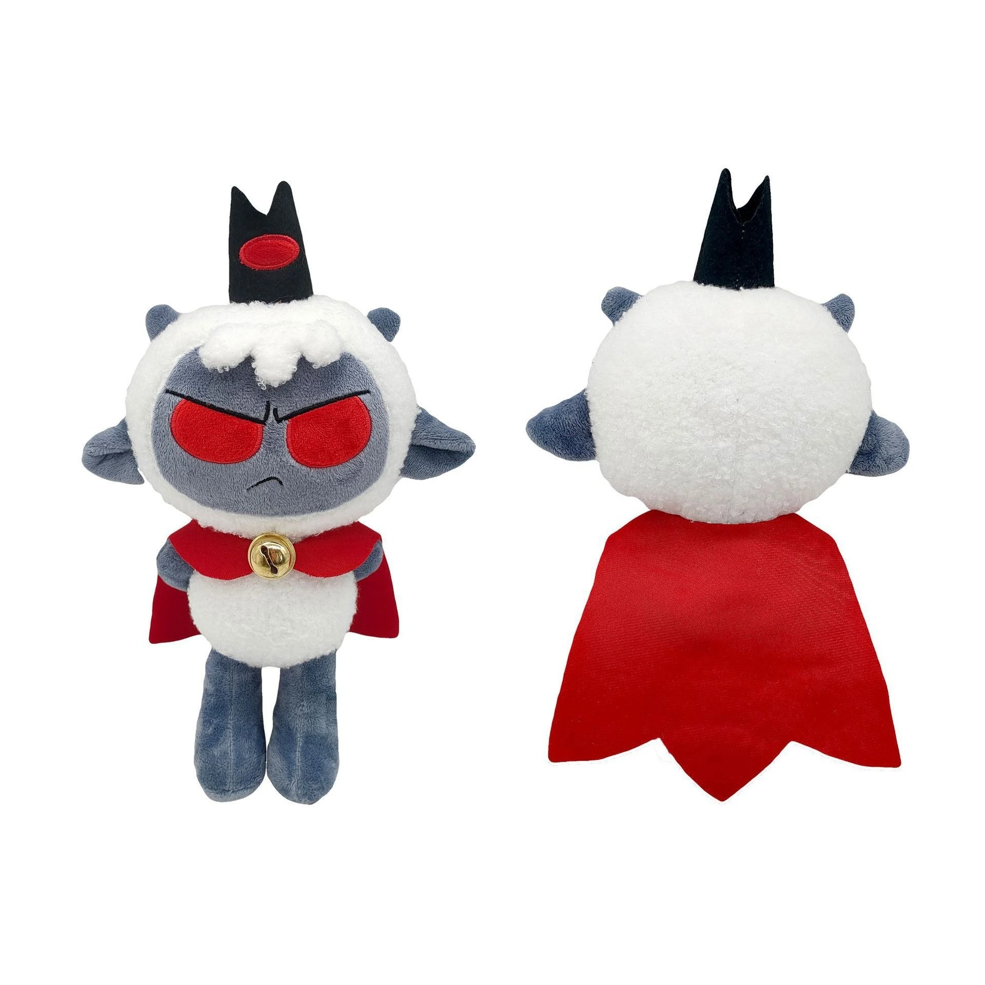 26cm Hot Cult of the Lamb Plushie Toy Soft Cute Sheep Game Toy Cartoon Animal Horror Plushie Doll Kids Gift 1