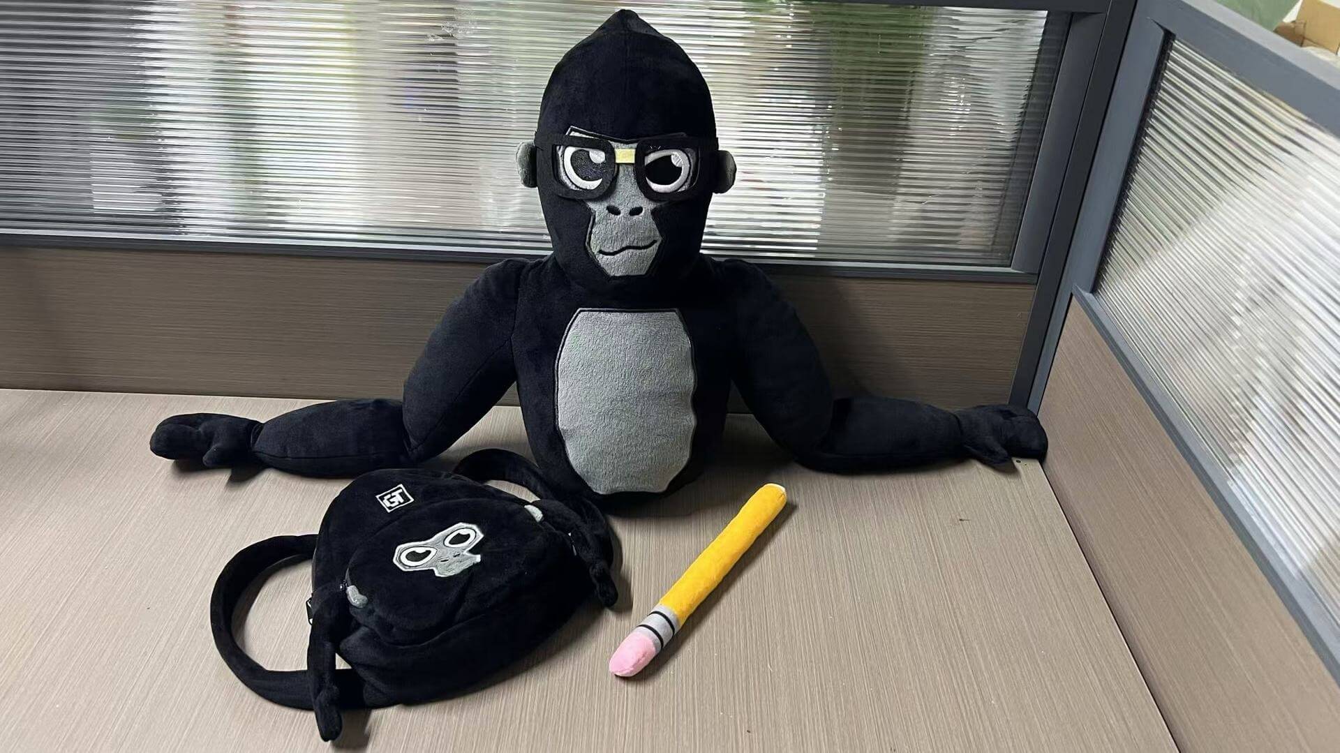 Wholesale Most Popular Cute Gorilla Tag Merch Gorilla Backpack Plush Stuffed Animal Toys Soft New Plushie Doll for Kids 18