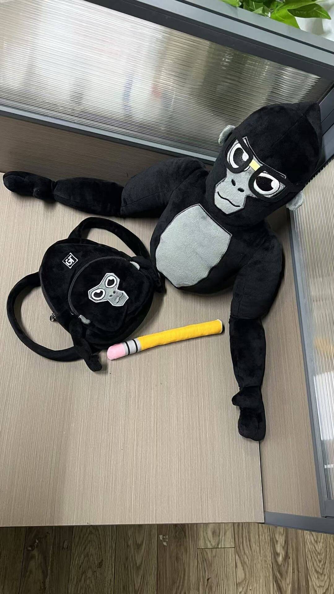 Wholesale Most Popular Cute Gorilla Tag Merch Gorilla Backpack Plush Stuffed Animal Toys Soft New Plushie Doll for Kids 15