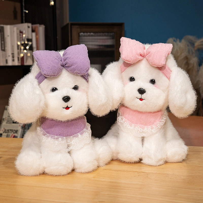 Мягкая плюшевая игрушка «Принцесса» ко Дню святого Валентина. Доступна в розовом и фиолетовом цветах. Мягкая и милая, отличный подарок для ребенка. 1