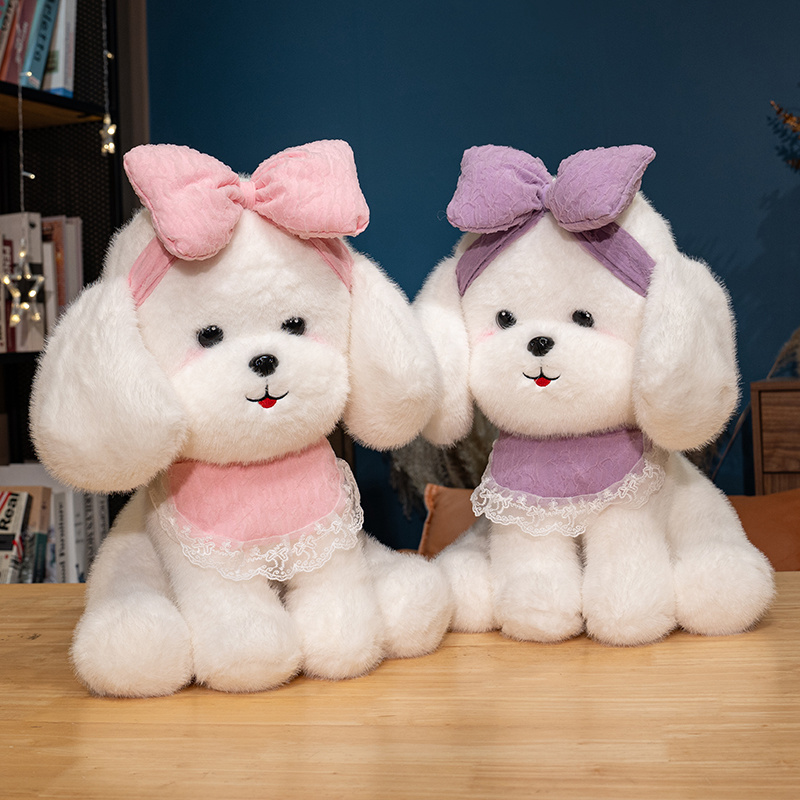 Мягкая плюшевая игрушка «Принцесса» ко Дню святого Валентина. Доступна в розовом и фиолетовом цветах. Мягкая и милая, отличный подарок для ребенка. 16