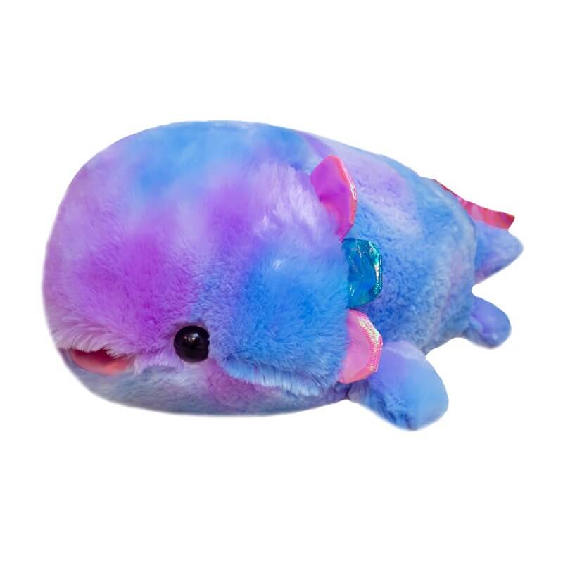 40cm New Cute Soft Baby Toy Plush Animal Rainbow Axolotl Salamander Plush Toy Rainbow Salamander Toy Gift 11