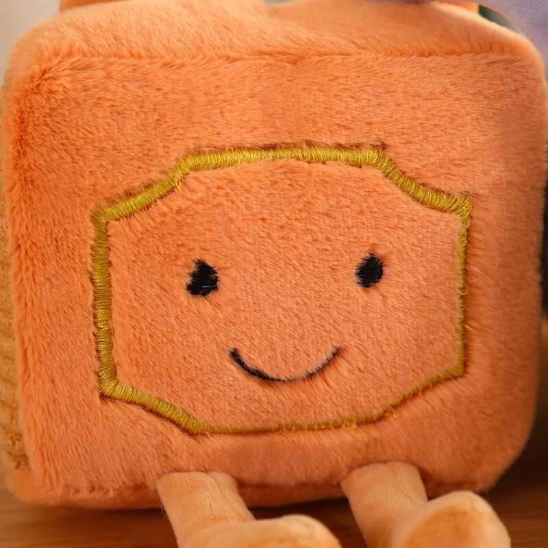 Creative Valentine's Day Gifts Love Locks Fun Concentric Lock Plush Toy Cute Plush Keychain Pendant for Bag 22