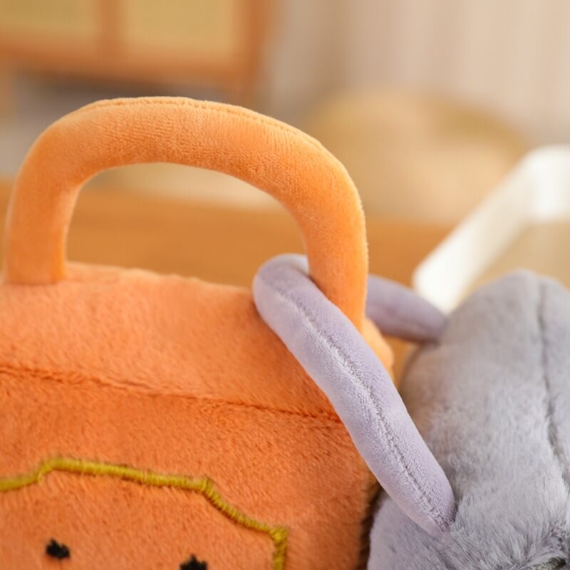 Creative Valentine's Day Gifts Love Locks Fun Concentric Lock Plush Toy Cute Plush Keychain Pendant for Bag 21