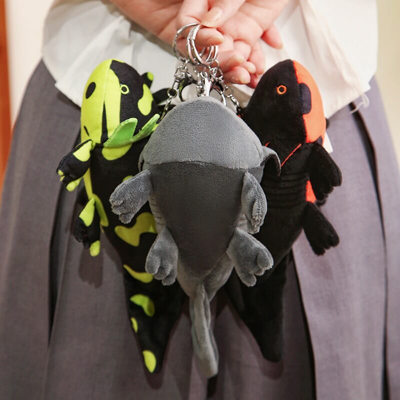 IN STOCK 23cm 6 Colors Long Axolotl Plush As Decorative Kawaii Cute Plushies Axolotl Stuffed Animal Toys 13